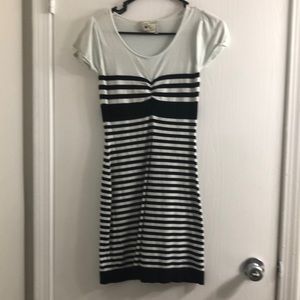 Black and white dress